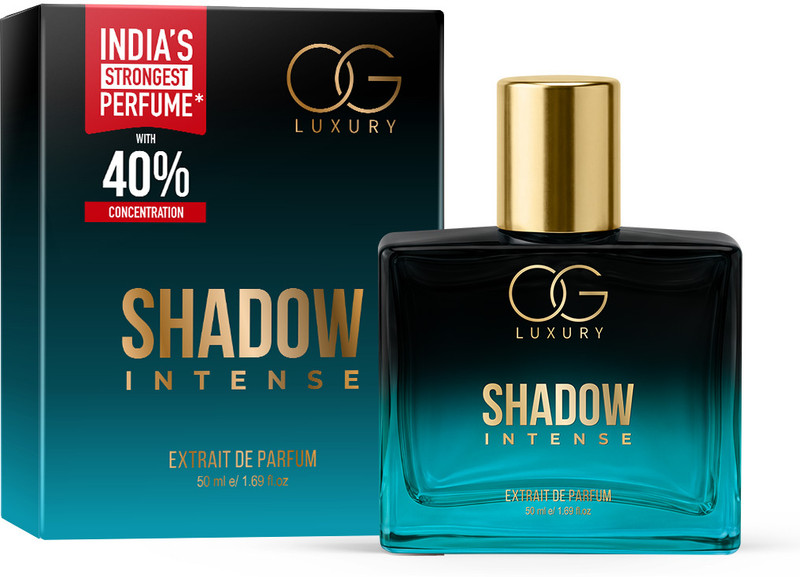 OG LUXURY India's First & Strongest Perfume Shadow Intense, Long Lasting Premium Extrait De Parfum - 50 ml(For Men)