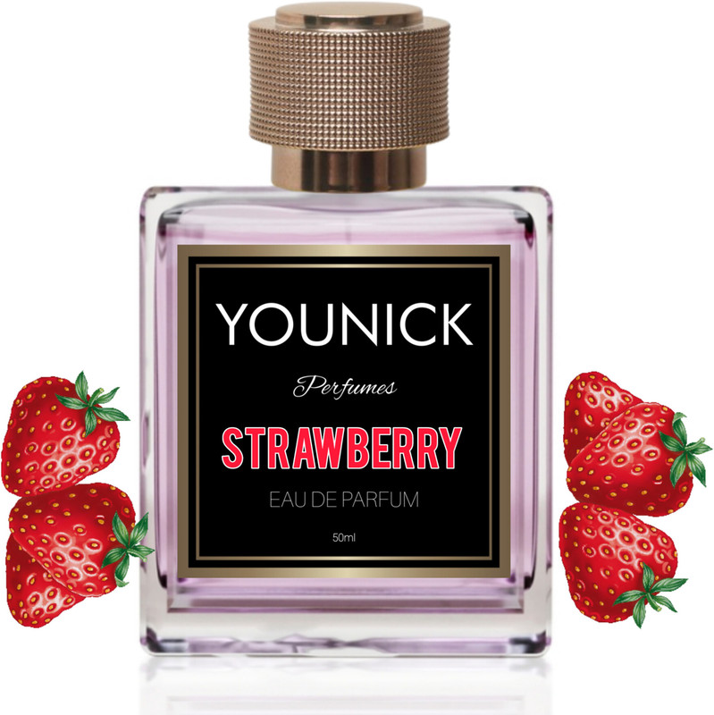 YOUNICK Strawberry Perfume For Women 50ml EAU DE PARFUM Eau de Parfum - 50 ml(For Men & Women)