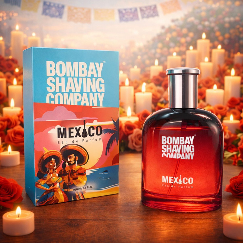 BOMBAY SHAVING COMPANY Mexico Perfume| Premium Fragrance Gift| Oriental & Woody Eau de Toilette  -  100 ml(For Men)