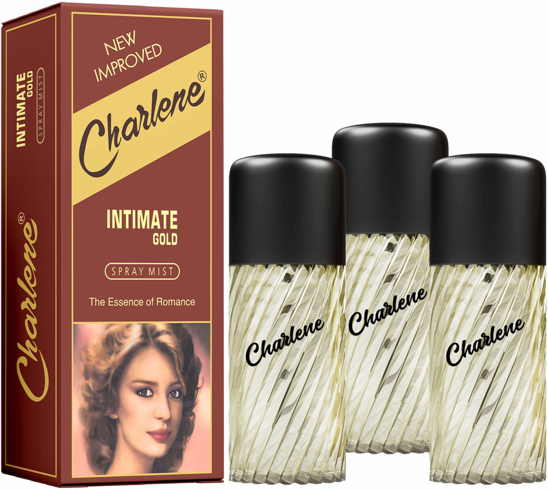 Charlene Spray Mist Intimate Gold 6pcs (30ml each) Perfume  -  180 ml(For Men & Women)