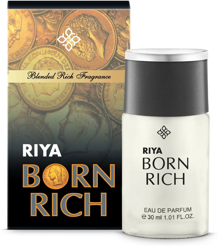 RIYA Born Rich Perfume for Boys | Long Lasting | Mild Fragrance | Combo of 2 Eau de Parfum  -  200 ml(For Men)
