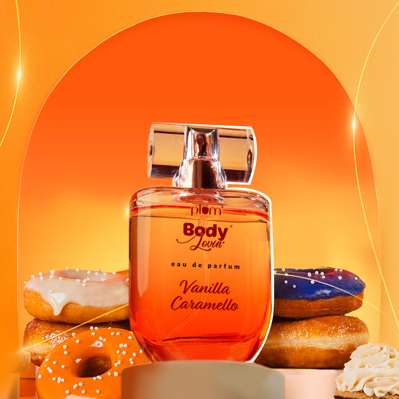 Plum BodyLovin' Vanilla Caramello|Gourmand Luxury Perfume|Long Lasting Fragrance Eau de Parfum  -  50 ml(For Men & Women)