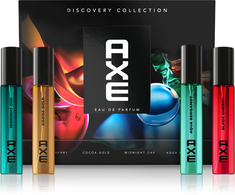 AXE Perfume Gift Set for Men 4 Premium Fragrances 12Hr Long Lasting Eau de Parfum - 15 ml(For Men)