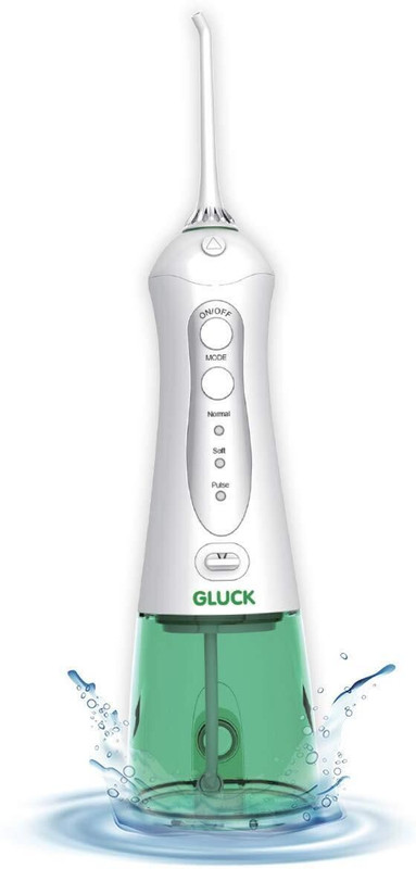 Gluck Smart Cordless Oral Irrigator Water Flosser - 300 ML Water Flosser(Cordless)