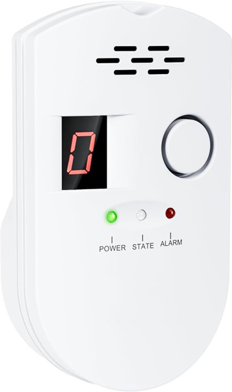 ELEPHANTBOAT Gas Detector for Home Natural Propane Methane LPG Warning Alarm Gas Detector