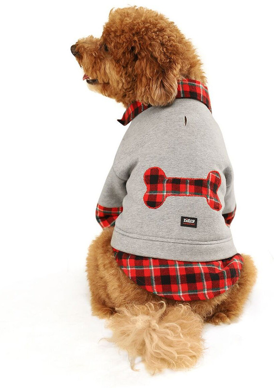 Zigly Lifestyle Sweats for Dog(Grey)