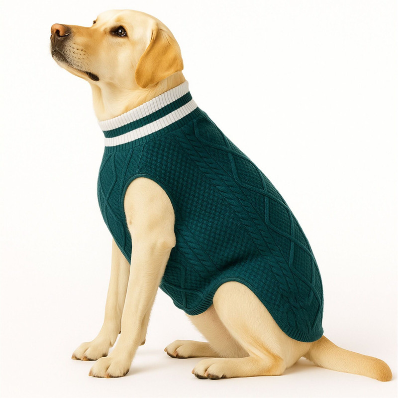 Richpet Sweater for Dog(Dark Green)