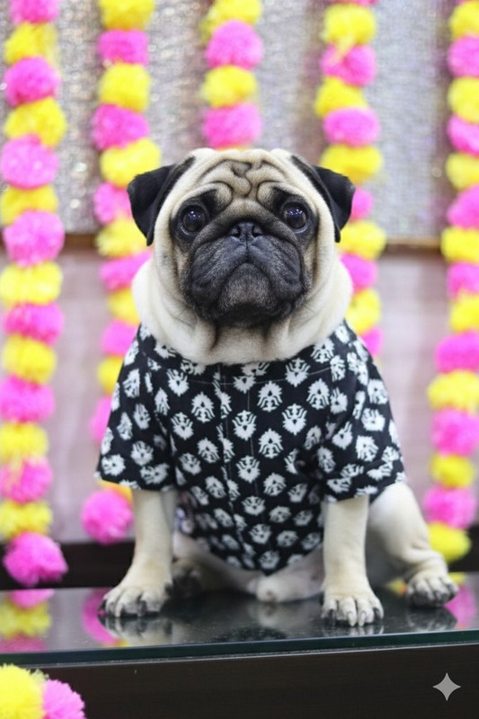 Baeship studio Dress for Dog(Black)