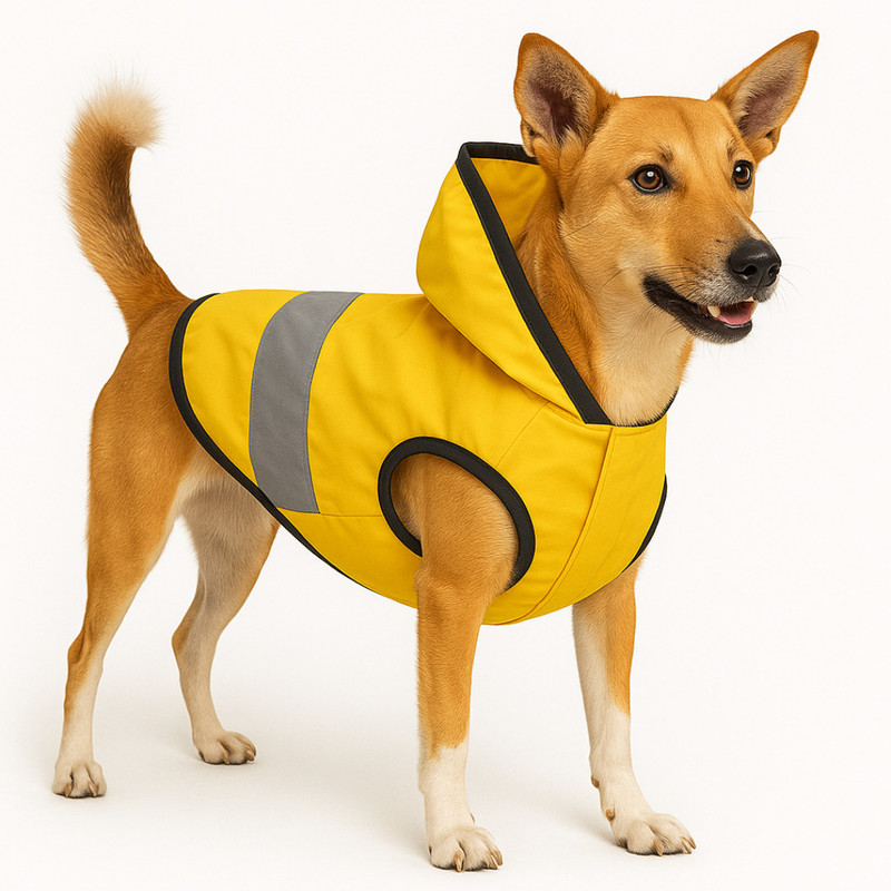 Zoivane Raincoat for Dog(Red)