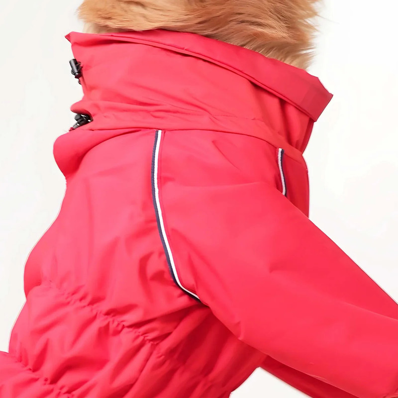 furryfits Raincoat for Dog(Red)