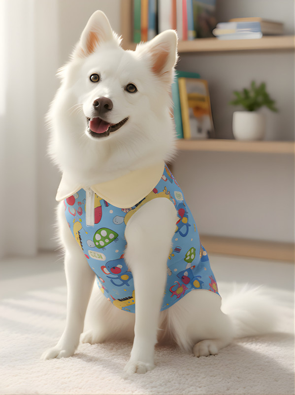 OLENE T-shirt for Dog(SKY-BLUE)