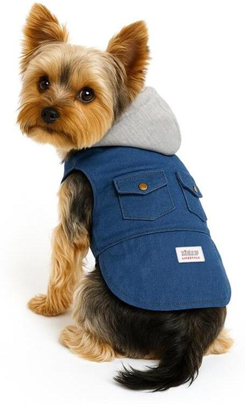 Zigly Lifestyle Hoodie for Dog(Blue)