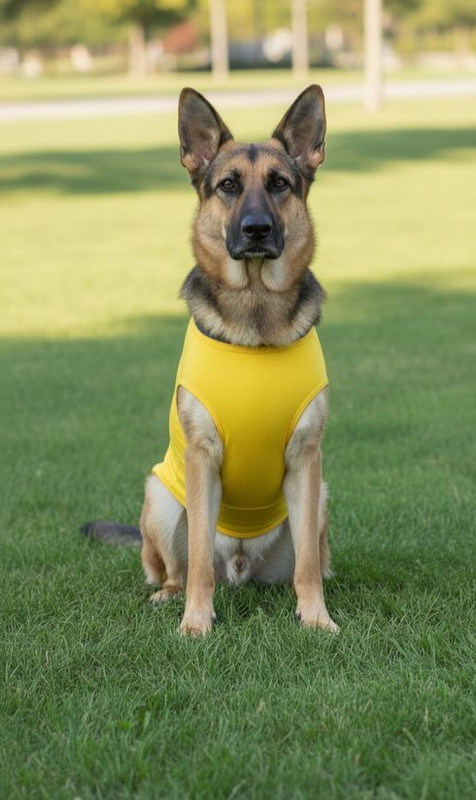Discount Plaza Tuxedo for Dog, Cat(yellow)