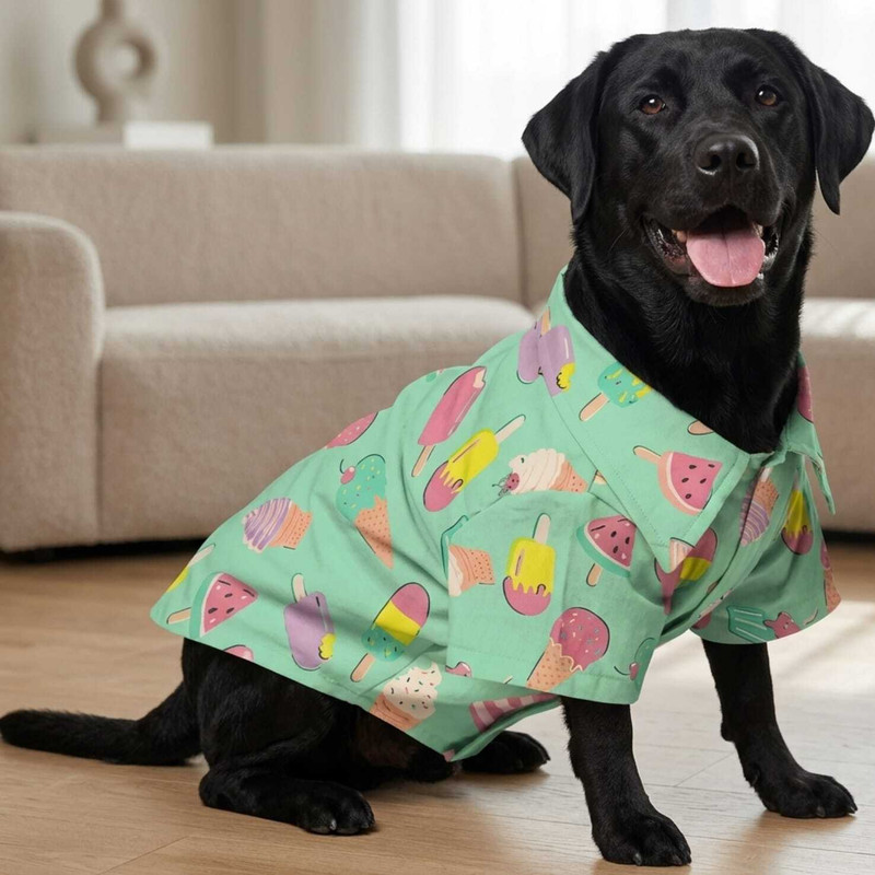 PawTaaka Shirt for Dog(Mint Green)