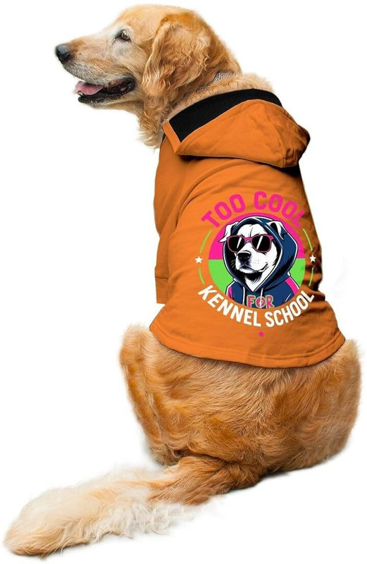 RUSE Hoodie, Sweater, Winter Jacket for Dog(Black)