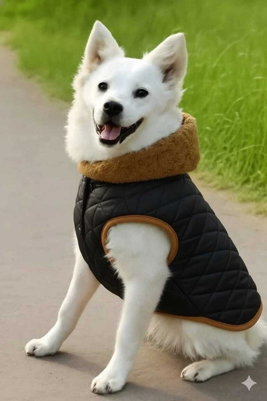OLENE Winter Jacket for Dog, Cat(Dark Pink)