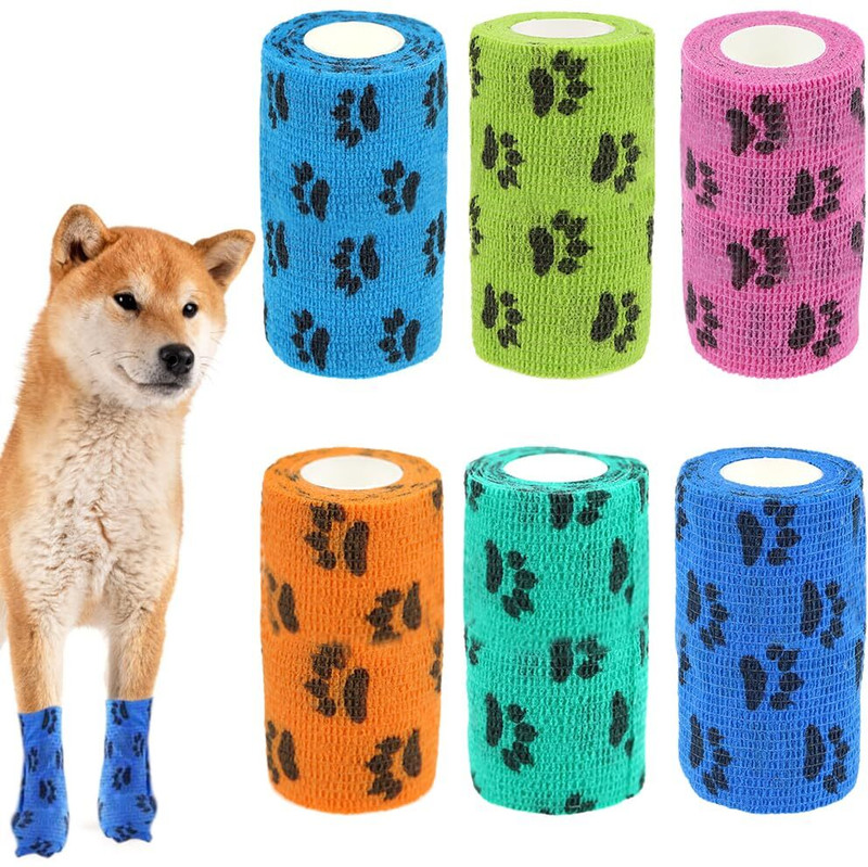 Ofifo Non-woven Compression Pet Bandage(Colorful)