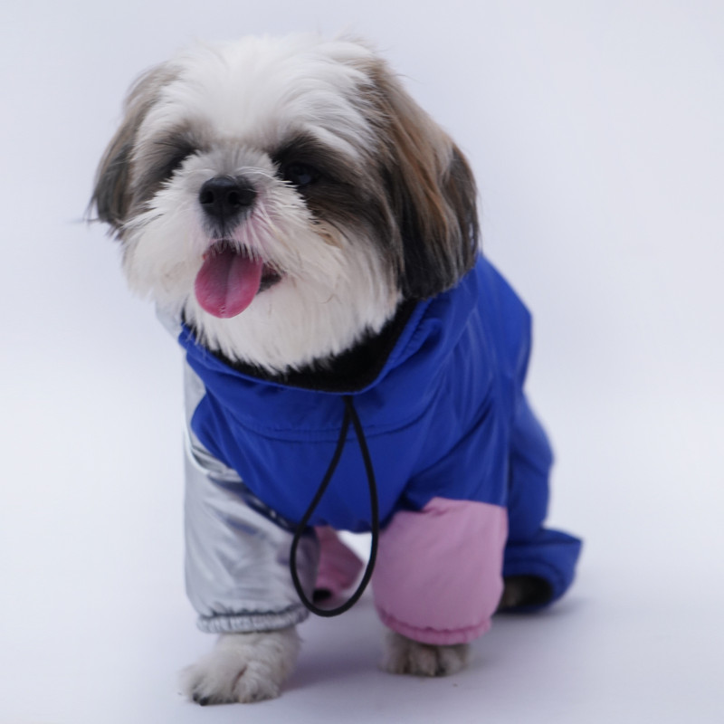 OLENE Winter Jacket for Dog, Cat(Dark Pink)