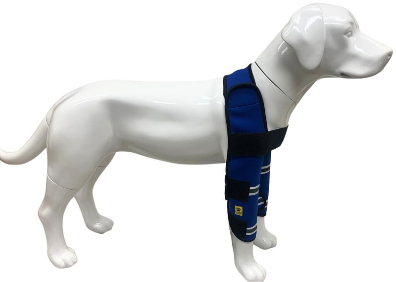 A+a pets Anti-stress Wrap for Dog(Blue, L)