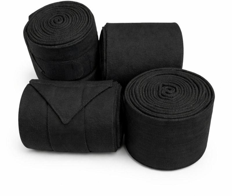 ZoOwill Woven Compression Pet Bandage(Black 2 pcs)