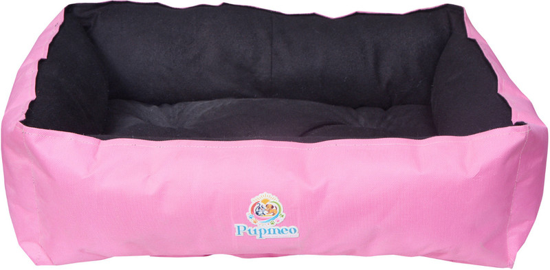 Pupmeo Dog & Cat Bed for Small Breeds S Pet Bed(Pink)