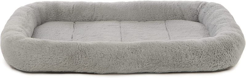 Paitsco Soft Plush Orthopedic Pet Bed for Dogs & Cats M Pet Bed(GREY)