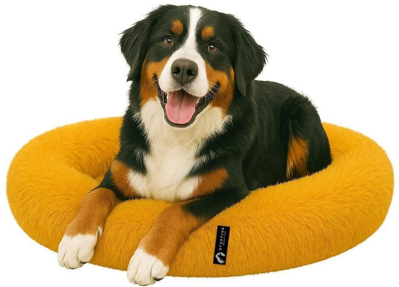 Stuffiva PBOVAM M Pet Bed(MUSTERD)