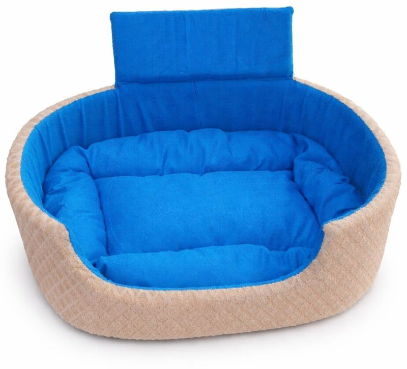 PETKARE DB_BLUE_3XL_PK023 XXXL Pet Bed(Cream Blue)