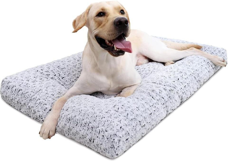 HASTHIP Thermal Warm Dog Bed for Winter XXL Pet Bed(Grey)