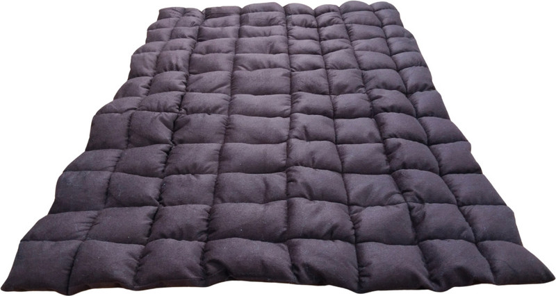 Guru Cozy Plush Mat For Dogs & Cats For Rest & Sleep, Brown, M, LWH, 74x64x10 cm M Pet Bed(Brown)