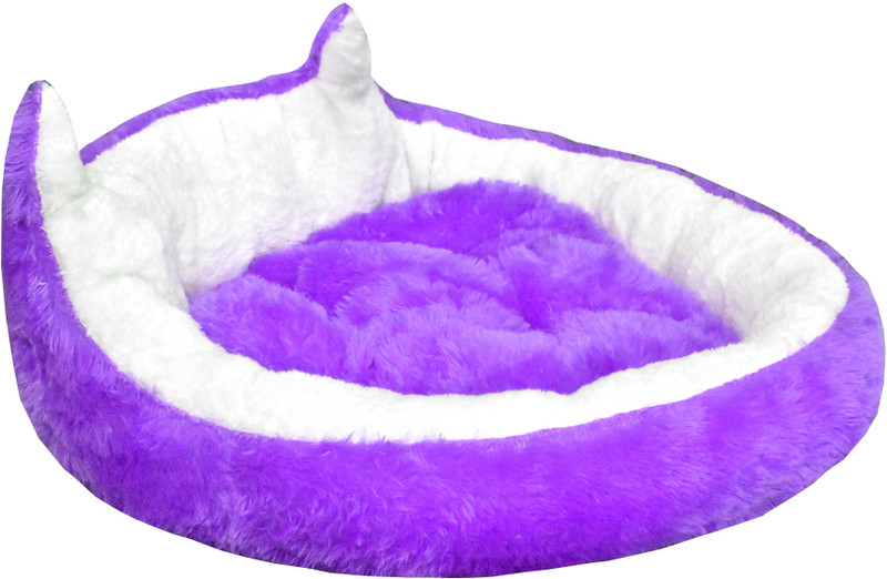 PeaceParenting Reversable Ultra Soft For Cat & Dog S Pet Bed(Purple)