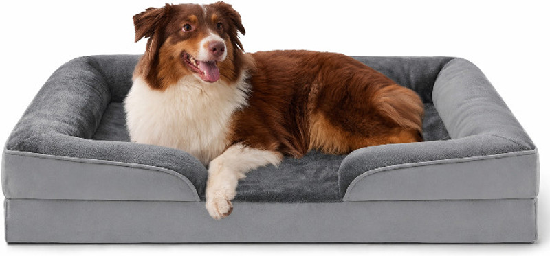 PupHaven POOJA01 XXXL Pet Bed(GREY)