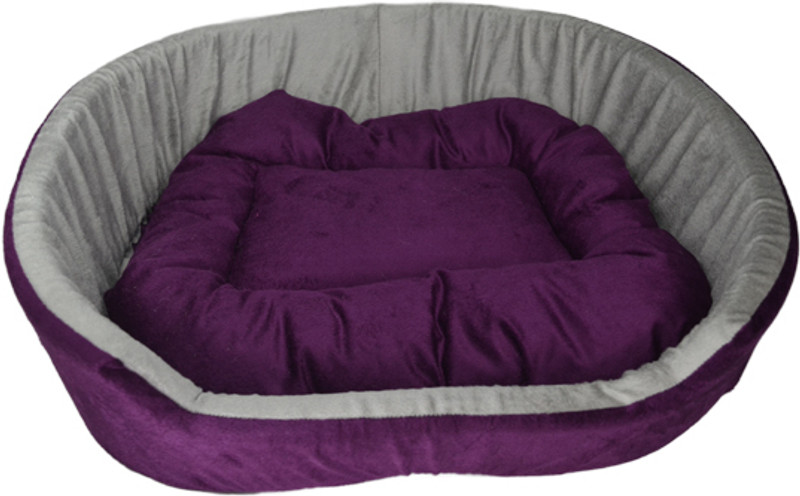 Furry Smile Ultimate Simple Bed, Sofas & Chairs for Dogs and cat S Pet Bed(Skyblue & Grey)