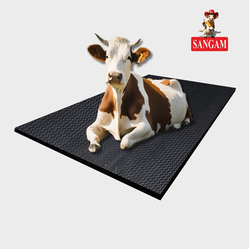 SANGAM STC_C6_24 Cow, Dog Pet Mat
