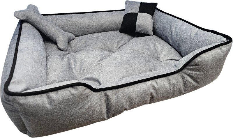 Guru Soft Comfortable Dogs Cats Bed For Rest Sleep,S,LWH, 66x53x20 cm Blue S Pet Bed(Blue)