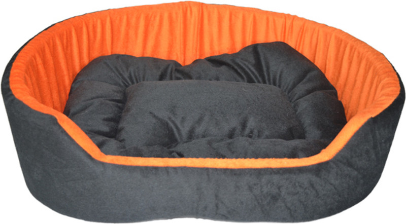 Furry Smile Ultimate Simple Bed, Sofas & Chairs for Dogs and cat S Pet Bed(Skyblue & Grey)