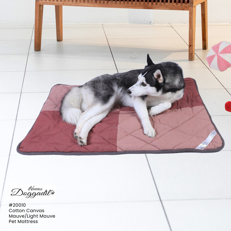 NUEVOS DOGGADILL 20010 S Pet Bed(MAUVE, LIGHT MAUVE)