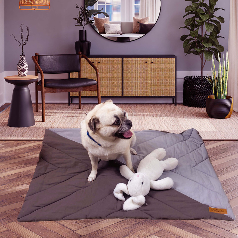 NUEVOS DOGGADILL 22046 L Pet Bed(GREY/ CHARCOAL GREY)