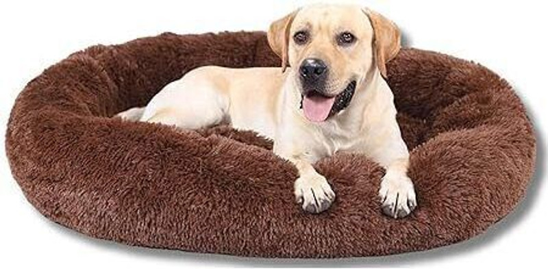 Zexsazone Dog pet bed strong Quality soft dog bed waterproof dog Pet bed Large Size L Pet Bed(Brown)