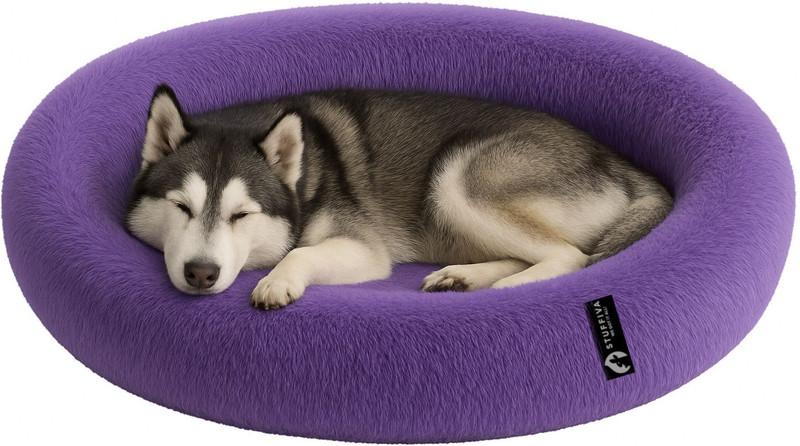 Stuffiva PBOVAXL XL Pet Bed(PURPLE)