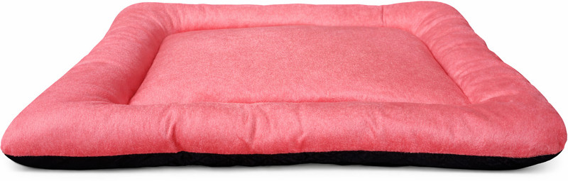 CozyPaws Premium Soft Reversible Velvet Dog Bed with PP Fiber Filling for Pets Washable S Pet Bed(Grey, Black)