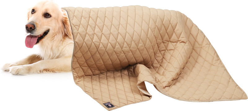 Margaux DOG GOLDEN QUILT 34 Dog Blanket(Polyester)