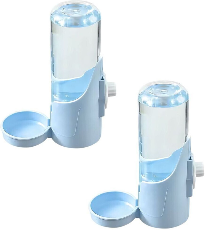 Infinite Paradise 2 Automatic Bird Water Feeder | 500ml Hanging Water Bottle Dispenser Small Pets Plastic Pet Bottle(500 ml Multicolor)
