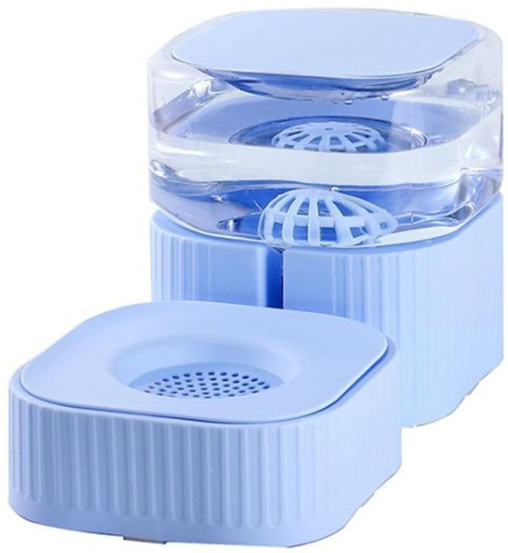 bosig Plastic Pet Bowl & Bottle(3.8 L Multicolor)