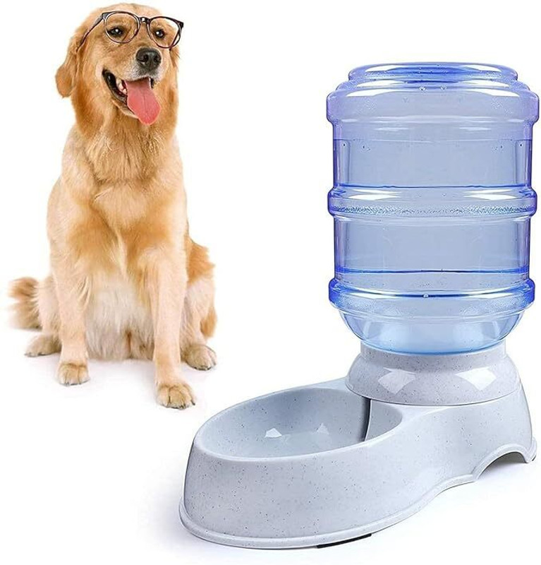 PAVITYAKSH Plastic Pet Bowl & Bottle(3.5 L Clear)