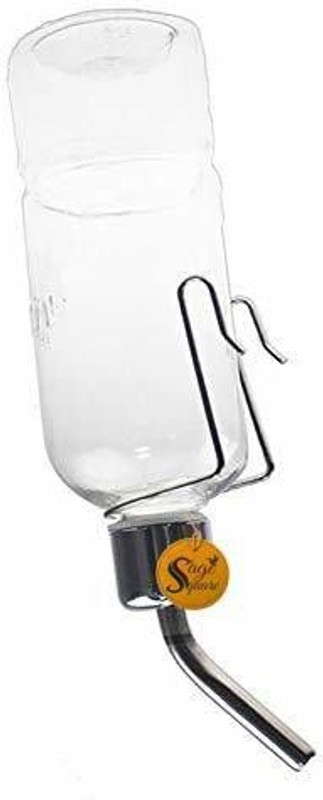 Sage Square Plastic Pet Bottle(180 ml White)