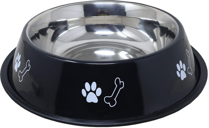Infinite Paradise Stainless Steel Pet Bowl(700 ml Silver)