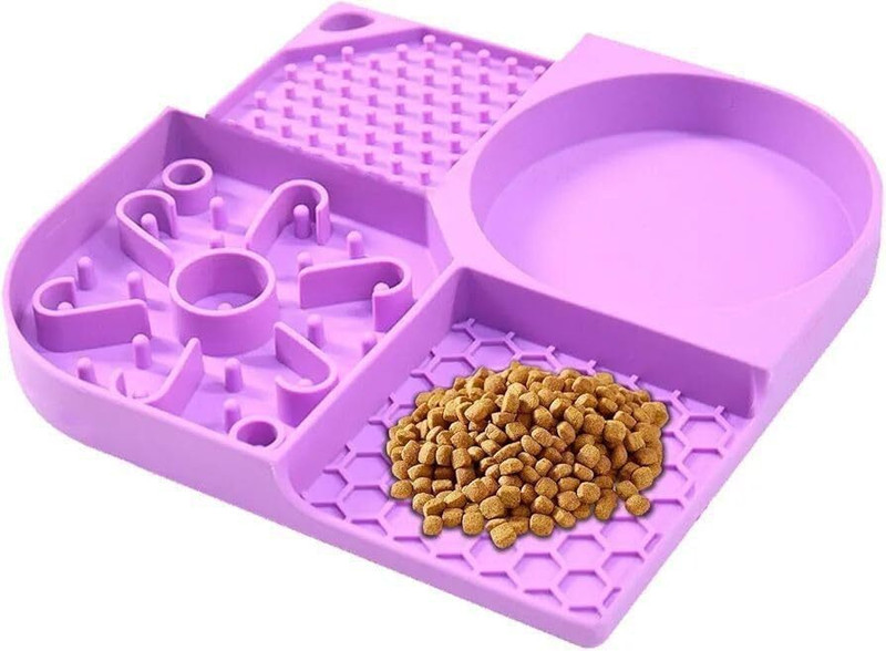 zosvilostore Pet Licking Mat Slow Feeder for Cats and Dog Pet Mat
