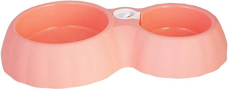 Mystic Paws Plastic Pet Bowl(400 ml Light Green)