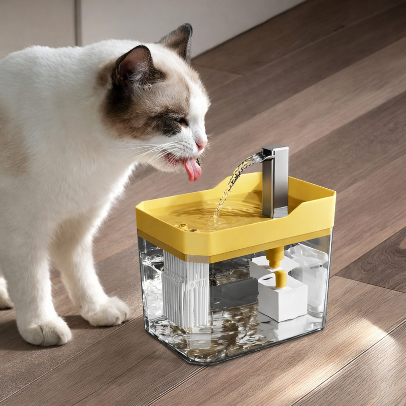PETSNPLAY PET water fountain(Plastic)
